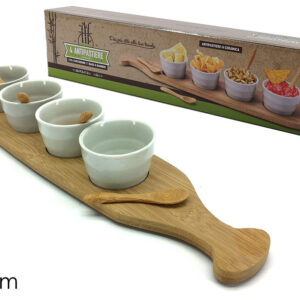 SET 4 BOWL WHITE 900281
