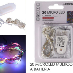 MICROLED LED LIGHTS X 20 MULTI 293116