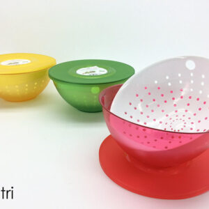 BOWL 3 LTS W/LID & STRAINER 067823