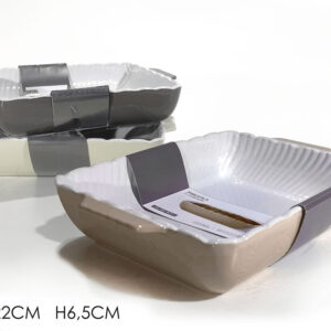 OVEN DISH RECT. 3 COLOURS ASS 079161