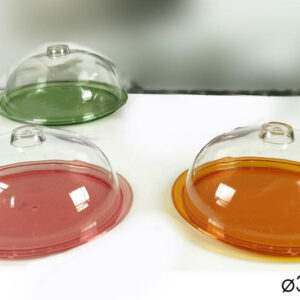 CAKE TRAY WITH COVER 075965