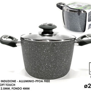 COOKSTONE POT 20CMS WITH LID 978082
