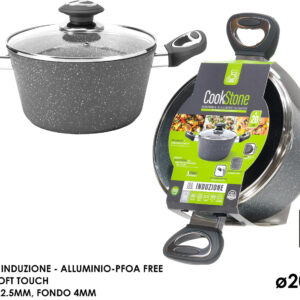 COOKSTONE CASSEROLE 20CMS W/LID 978051