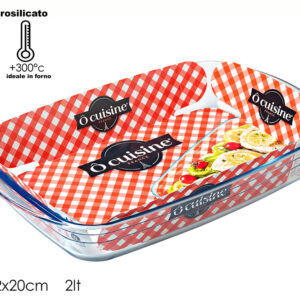 OVEN GLASS DISH RECT. 019958