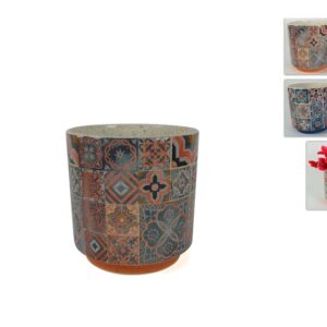 VASE FLOWER POT 4 ASS 10CMS 551684
