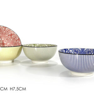 GLASS BOWL 15.5CMS 4 ASS 312282