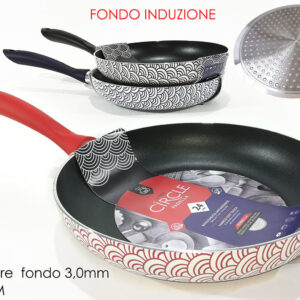 CIRCLE FRYING PAN INDUCTION 24CMS 108267