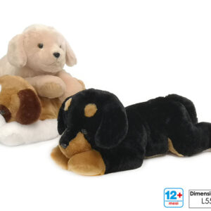 SOFT TOY DOG 55CMS 3 ASS. 284626