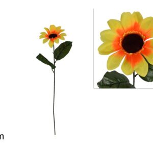 SUNFLOWER WITH STEM 70CMS 258521