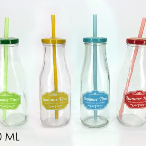 BOTTLE WITH STRAW 121570