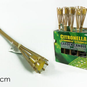 CITRONELLA ON STICK GLASS VASE 339357