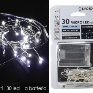 BATTERY GARLAND 30LED 10 FLASH 245832
