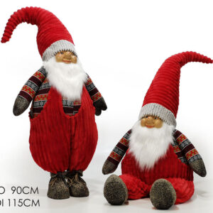 XMAS FATHER WITH CAP RED STRIPED L/S 396725