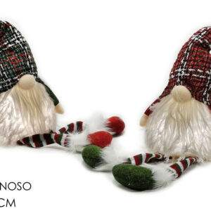 DWARF W/SCOTTISH CAP 37CMS W/LIGHT 445973