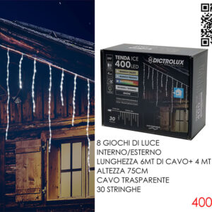 LIGHTS ICE 4 METERS DAYLIGHT 400 LED 075668