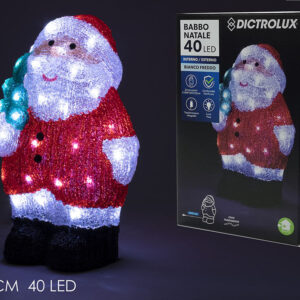 CHRISTMAS FATHER 32 CMS 40 LED 312541