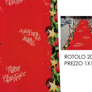 XMAS CARPET CHRISTMAS WISHES PER METER 345181