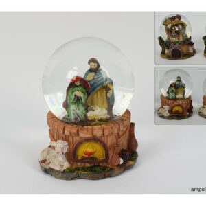 GLOBE WITH NATIVITY SET 6.5CMS 675522