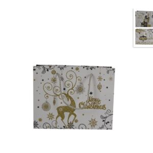 CHRISTMAS BAG 23X18CMS 4 ASS 061047