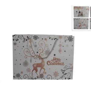 CHRISTMAS BAG 45X33CMS 4 ASS 061061
