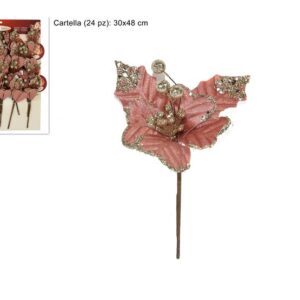 CHRISTMAS ROSE FLOWER 19CMS 928390