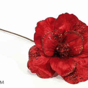 STEM WITH FLOWERS/GLITTER 391485