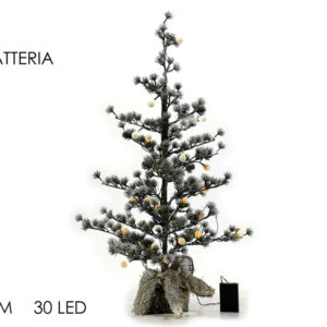 CHRISTMAS TREE 80CMS W/30 LED LIGHTS 286927