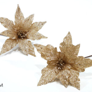 GOLD FLOWER 25 CMS 2 ASSORTED 448844
