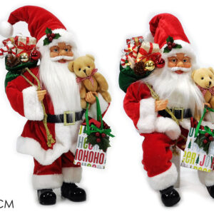 FATHER CHRISTMAS RED BATTERY MUSICAL 226015