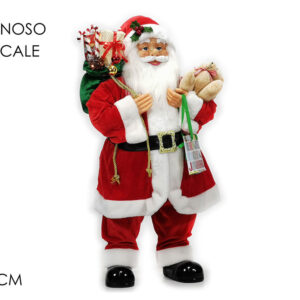 FATHER CHRISTMAS RED MUS./LIGHTS 357825