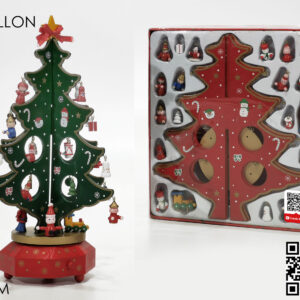 CHRISTMAS TREE CARILLON 33CMS 385637