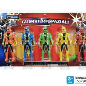 SET 5 WARRIORS ON BLISTER 344955