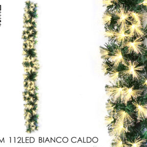 FIBRE OPTIC GARLAND 200CMS 24 LED 352103