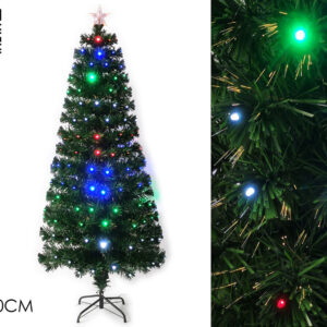 FIBRE OPTIC CHRISTMAS TREE 215LED 180CMS 272357