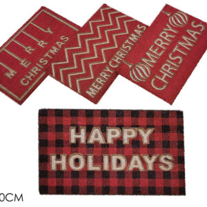 CHRISTMAS CARPET 40 X 60CMS 6 ASSORTED 291211