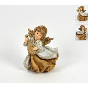 CHRISTMAS ANGEL W/INSTRUMENT 16CMS 074573
