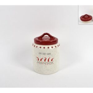 BISCUIT JAR WITH GNOME 065144
