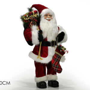 FATHER CHRISTMAS RED 80CM 342012