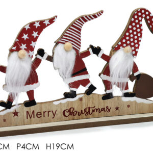 GNOMES MERRY CHRISTMAS RED 320249