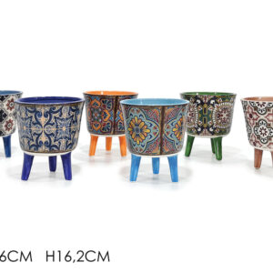 CERAMIC POT DEC. MAOILICA 257071