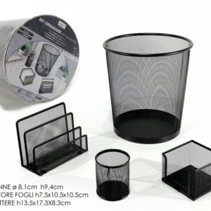 OFFICE ORGANIZING SET 4 PIECES 2 ASS 347116