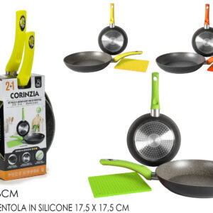 SET TWO PANS 20/26CMS CORINZIA 368807