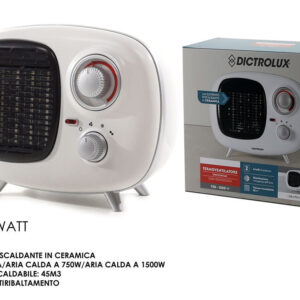 DICTROLUX FAN HEATER VINTAGE 1500W 052904