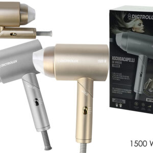 DICTROLUX TRAVEL H/DRYER FOLD.1500W2 ASS 390709