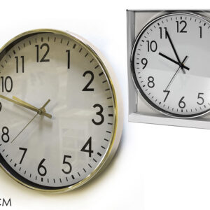 DICTROLUX WALL CLOCK 2 ASS 303273