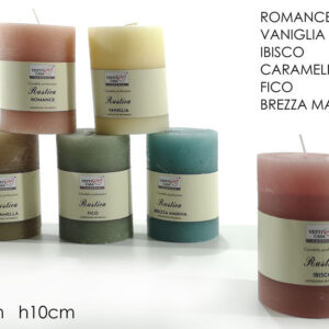 PERFUMED CANDLES RUSTIC 7 X 10 CMS 189082