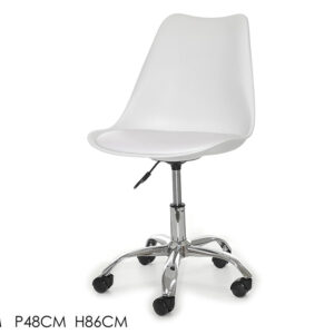 OFFICE CHAIR WHITE 58320