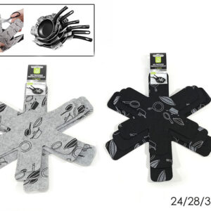 SET THREE CLOTH PAN PROTECTORS 767242