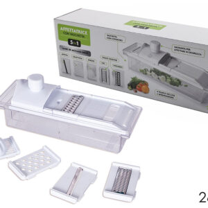 SLICER AND SHREDDER 5 IN 1 WITH CONT. 312817