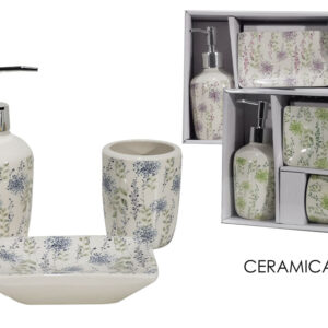 BATHROOM SET 3 PIECES 3 ASSORTED 317522